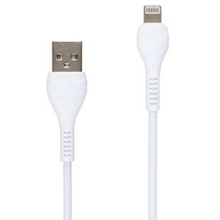 USB кабель Hoco X37 Cool Power Lightning 0.5м Білий (White) 182243 фото