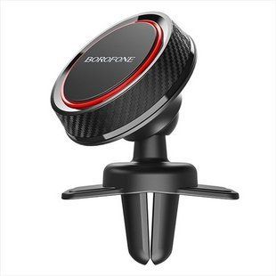 Автотримач Borofone BH12 Чорний Червоний (Black Red) 165652 фото