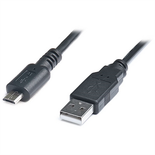 USB кабель REAL-EL Premium USB - micro USB (EL123500031) 1м Чорний (Black) 169728 фото