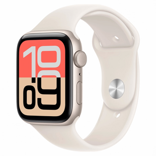 Смарт-годинник Apple Watch SE 3 GPS 40mm Starlight Alu. Case w. Starlight S. Band - M/L (MEH54) 196947 фото