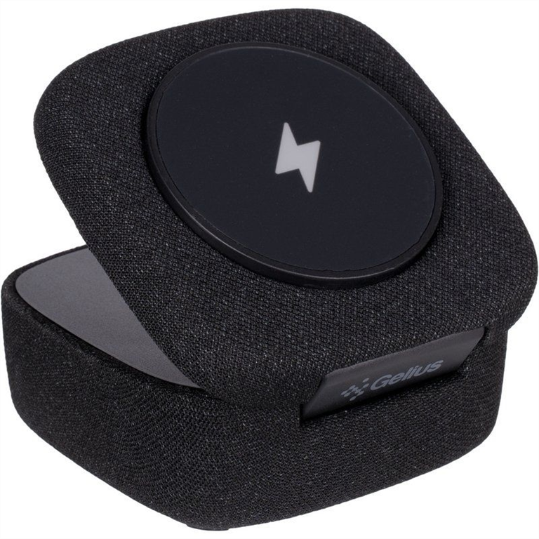 Bluetooth колонка Gelius AirBeat GP-BS550 з бездротовою зарядкою Чорна (Black) 180607 фото