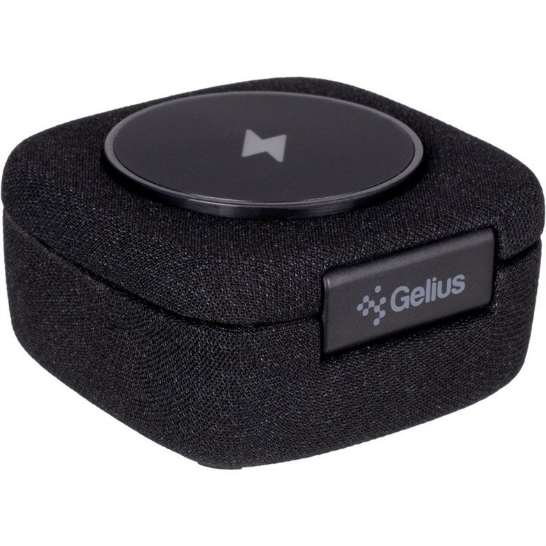 Bluetooth колонка Gelius AirBeat GP-BS550 з бездротовою зарядкою Чорна (Black) 180607 фото