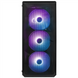 Корпус 1stPlayer FD3-BK-4F7 Чорний (Black) 208131 фото 9