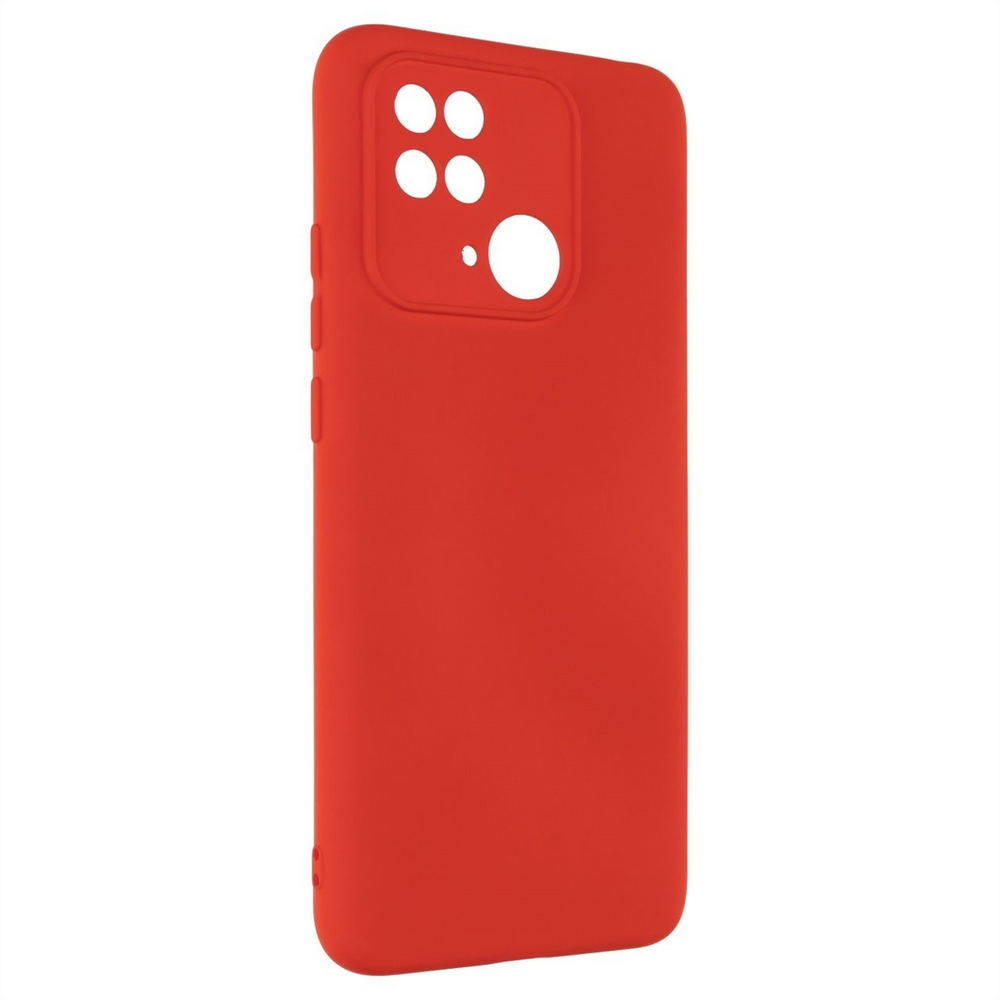 Чохол накладка для Xiaomi Redmi 10С Soft Case Червона (Red) 100888 фото