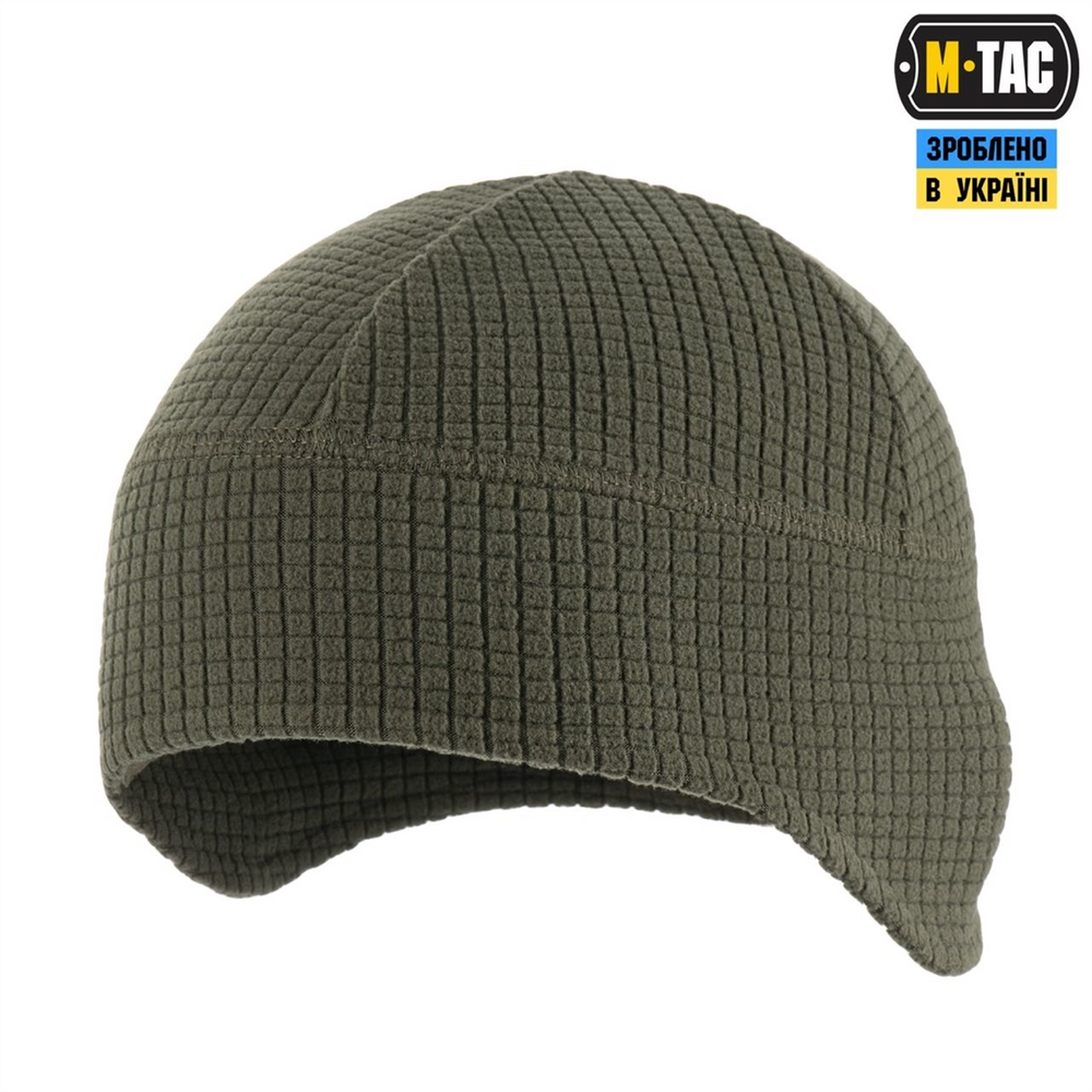 Шапка-підшоломник M-Tac Gen.II фліс ріп-стоп L Зелена (Dark Olive) 221625 фото