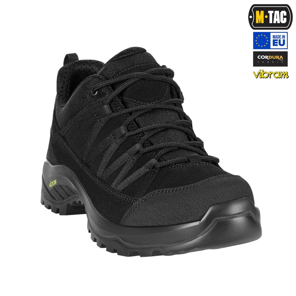Кросівки тактичні M-Tac Combat Pro Line Чорні (Black) (46) 229074 фото