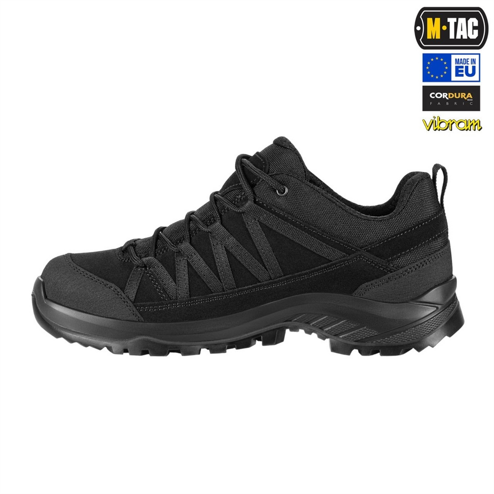 Кросівки тактичні M-Tac Combat Pro Line Чорні (Black) (46) 229074 фото