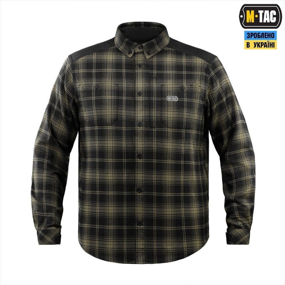 Сорочка M-Tac Redneck Shirt Чорна Зелена (Black Tan) (3XL/R) 233325 фото