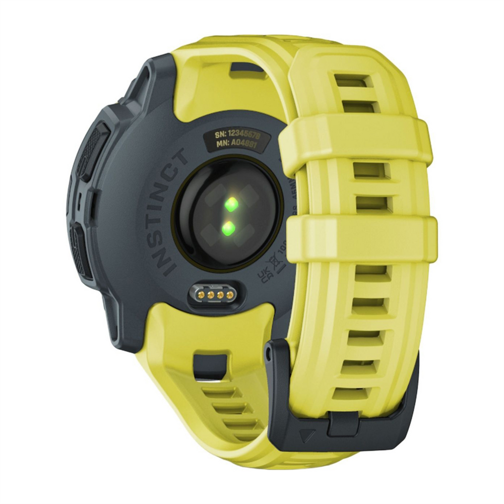 Смарт-годинник Garmin Instinct E 45mm Electric Lime with Electric Lime Band (010-02933-01) 197530 фото