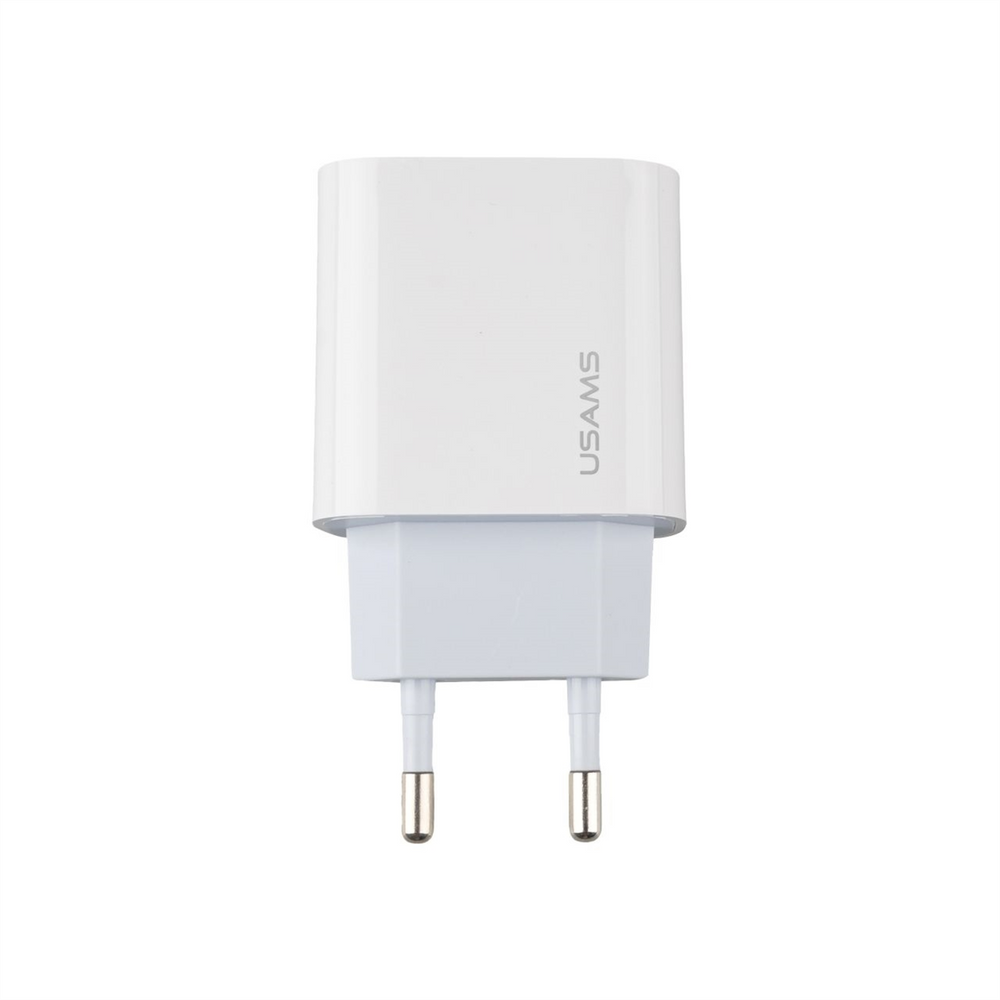 Зарядний пристрій Usams US-CC118 PD 20W USB-C Білий (White) 109452 фото