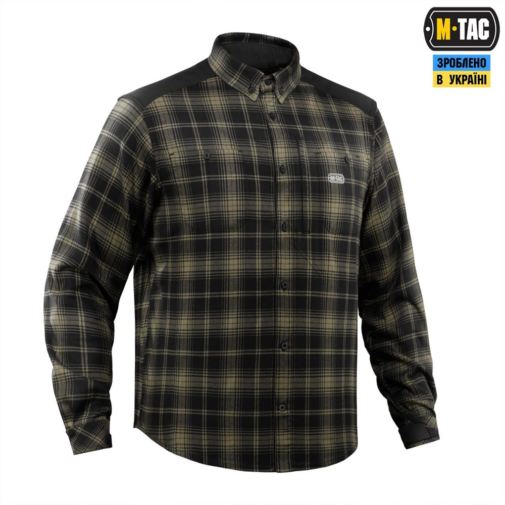 Сорочка M-Tac Redneck Shirt Чорна Зелена (Black Tan) (3XL/R) 233325 фото