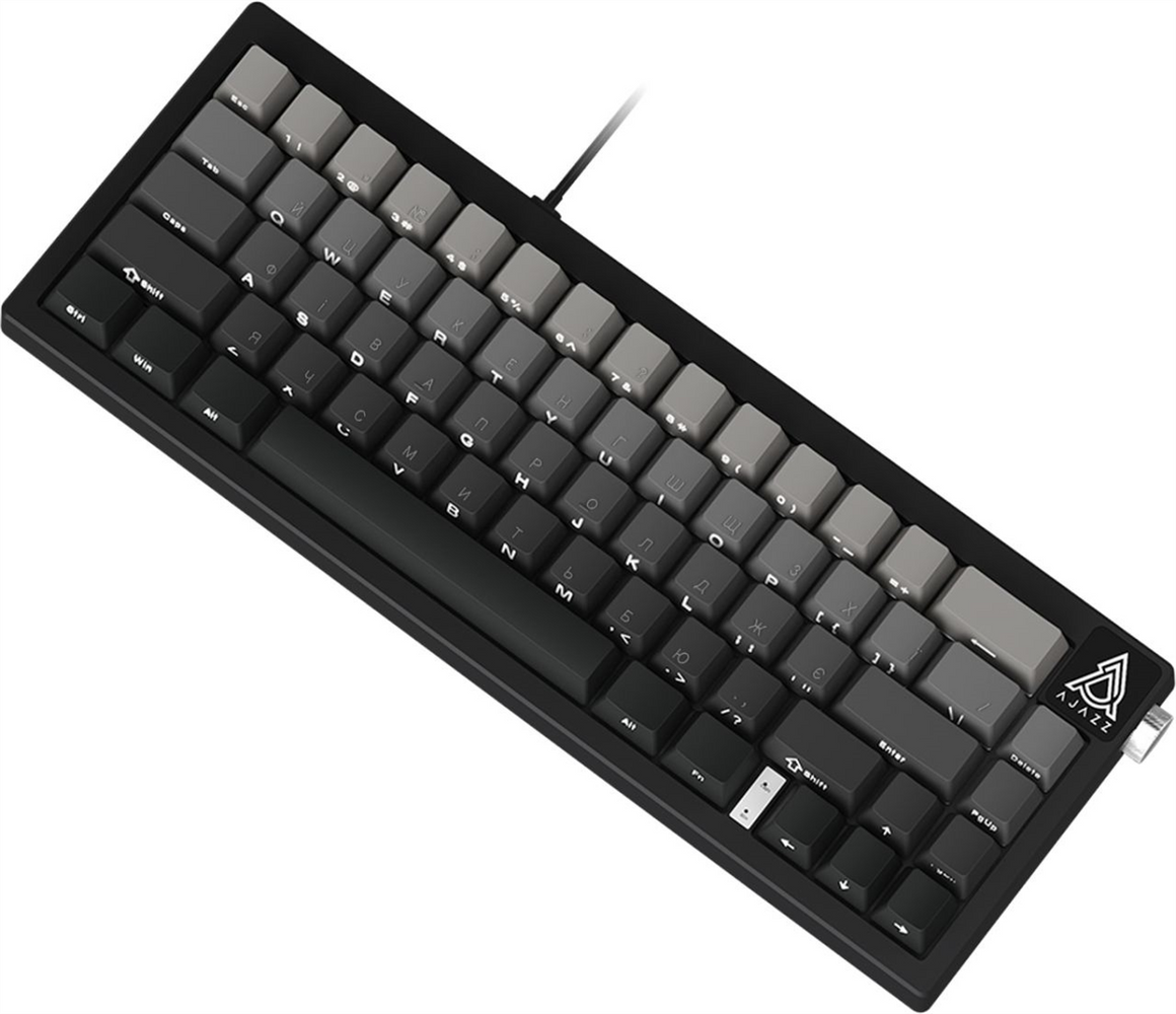 Клавіатура Ajazz AK650 Day Dream Switch Gradient USB-C (AK650-DD-BG) Чорна (Black) 214990 фото