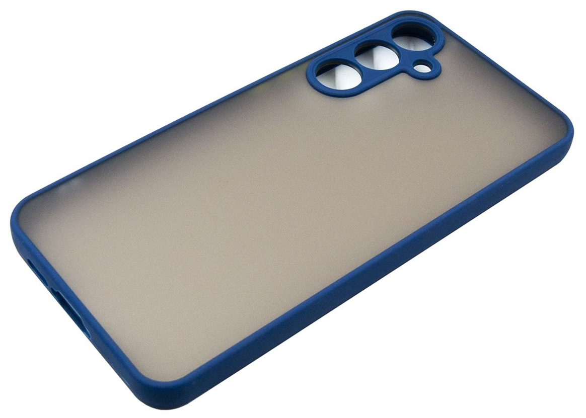 Чохол накладка для Samsung M55 Dengos Matte Синя (Blue) 177496 фото