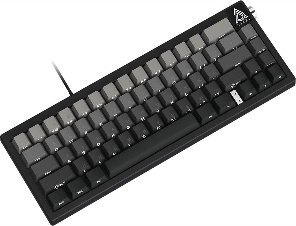 Клавіатура Ajazz AK650 Day Dream Switch Gradient USB-C (AK650-DD-BG) Чорна (Black) 214990 фото