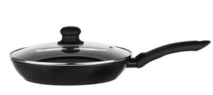 Сковорода з кришкою Ardesto AR1926GMP 26см Чорна (Black) 156107 фото