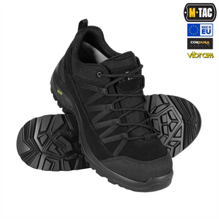 Кросівки тактичні M-Tac Combat Pro Line Чорні (Black) (46) 229074 фото