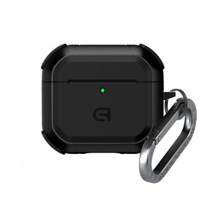 Чохол для навушників AirPods 4/5 ArmorStandart Panzer Чорний (Black) 246722 фото