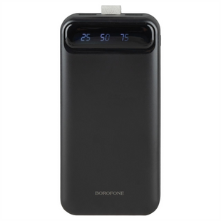 PowerBank 30000 mAh Borofone BJ14A LED Чорна (Black) 127463 фото