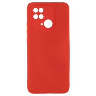 Чохол накладка для Xiaomi Redmi 10С Soft Case Червона (Red) 100888 фото