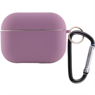 Чохол для навушників AirPods Pro Protection Case з мікрофіброю Рожевий (Light Pink) 193834 фото