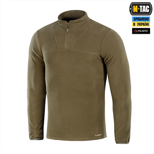 Кофта M-Tac Delta Polartec Зелена (Dark Olive) (M) 218424 фото