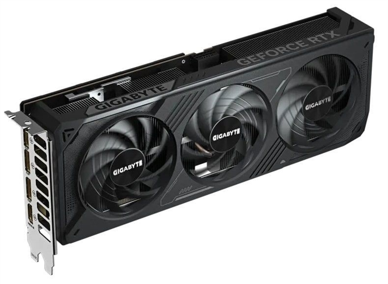 Відеокарта Gigabyte GeForce RTX 5070 12GB Windforce OC SFF Чорна (Black) 208189 фото