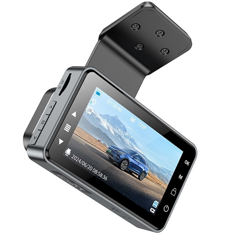Відеореєстратор Hoco DV9 3-inch screen driving recorder Чорний (Black) 192654 фото