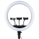 Кільцева світлодіодна лампа RGB LED MJ-18 Чорна (Black) 133835 фото 1