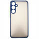 Чохол накладка для Samsung M55 Dengos Matte Синя (Blue) 177496 фото 1
