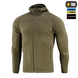 Кофта M-Tac Hoodie Polartec Sport Зелена (Dark Olive) (L) 228697 фото 4