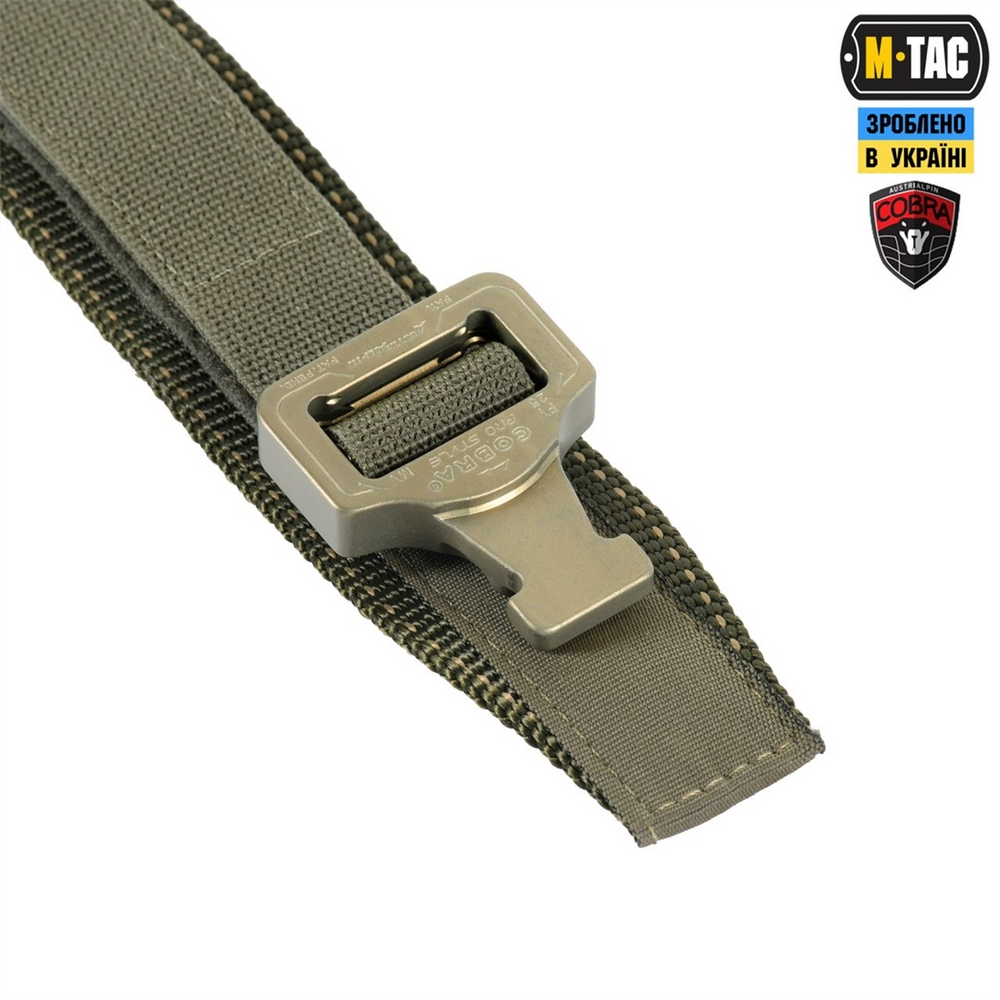 Ремінь M-Tac Cobra Buckle Belt Зелений (Ranger Green) (XS/S) 224070 фото
