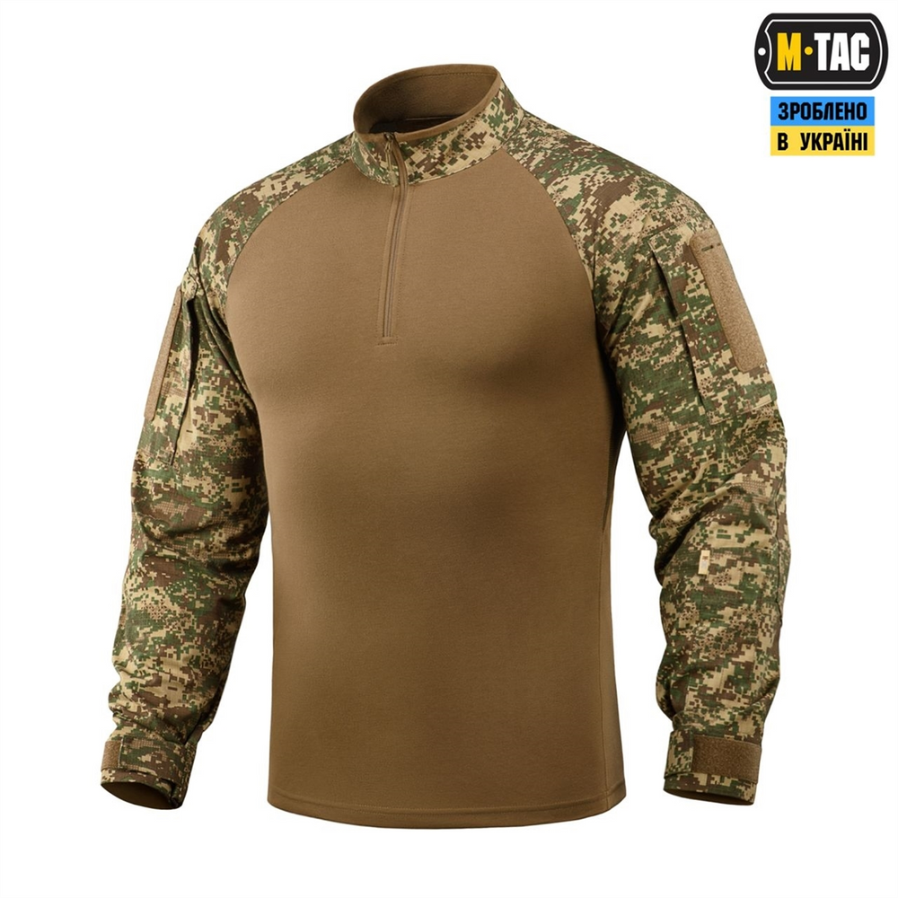 Сорочка бойова M-Tac літня Gen.II Piquet NGU Зелена (Camo) (XL/R) 233555 фото