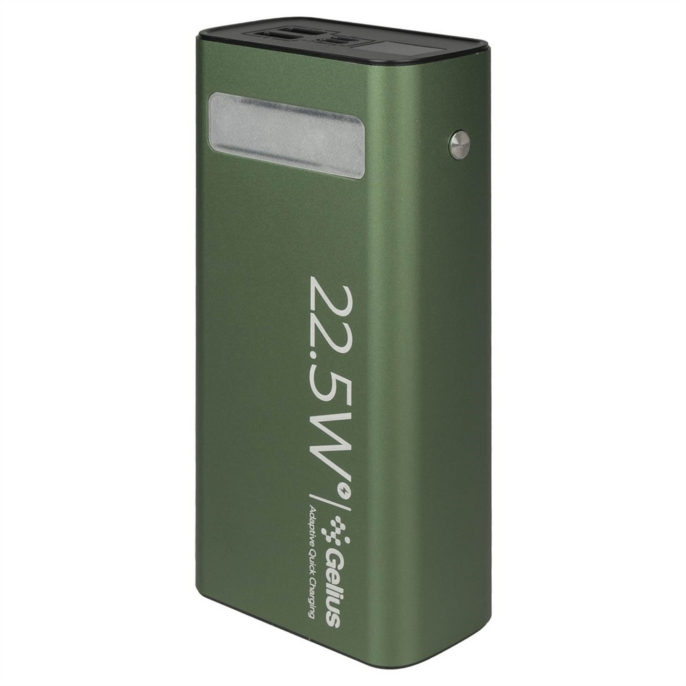 PowerBank 30000 mAh Gelius Lightstone GP-PB300 Зелений (Green) 102997 фото