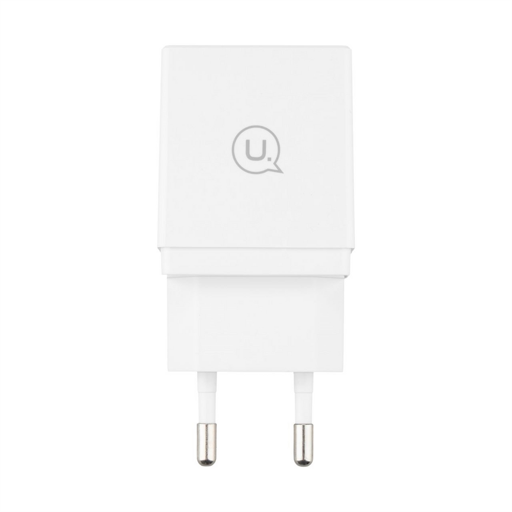 Зарядний пристрій Usams СС090 (2 USB) 2.1A + кабель Micro-USB Білий (White) 138538 фото
