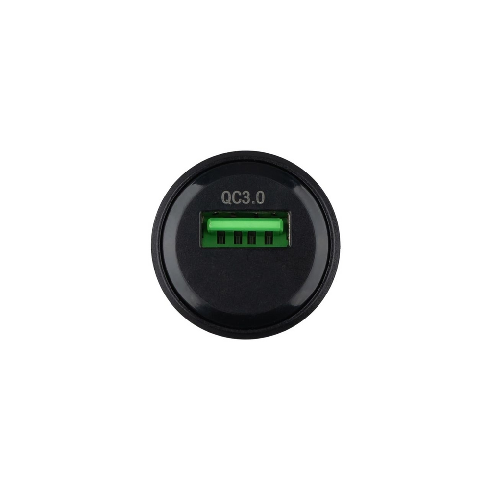 Автомобільний зарядний пристрій Borofone BZ23 1USB QC 18W Чорний (Black) 169282 фото