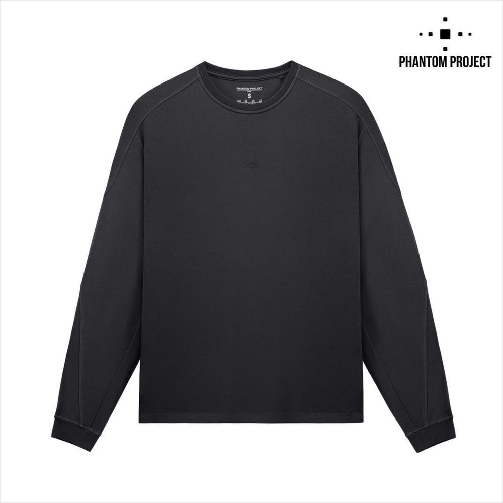 Футболка Phantom Project/M-Tac Long Sleeve Cotton Hard (GD) Сіра (Graphite) (S) 240425 фото