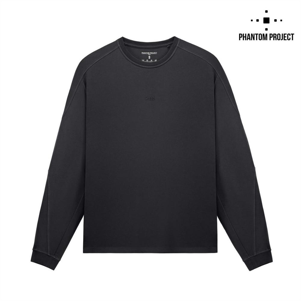Футболка Phantom Project/M-Tac Long Sleeve Cotton Hard (GD) Сіра (Graphite) (S) 240425 фото
