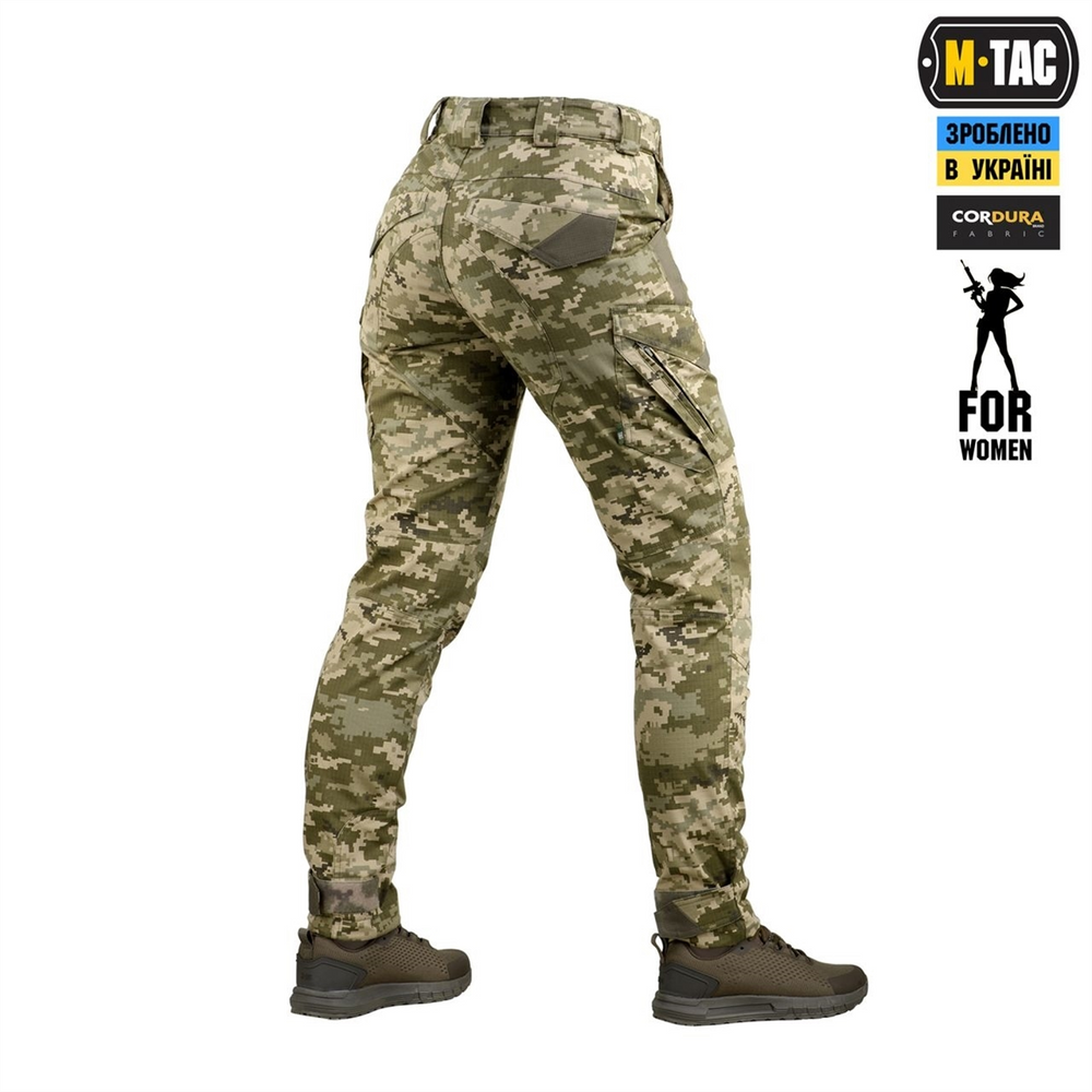Штани M-Tac Aggressor Lady ріп-стоп MM14 Зелені (Multicam) (26/30) 237538 фото