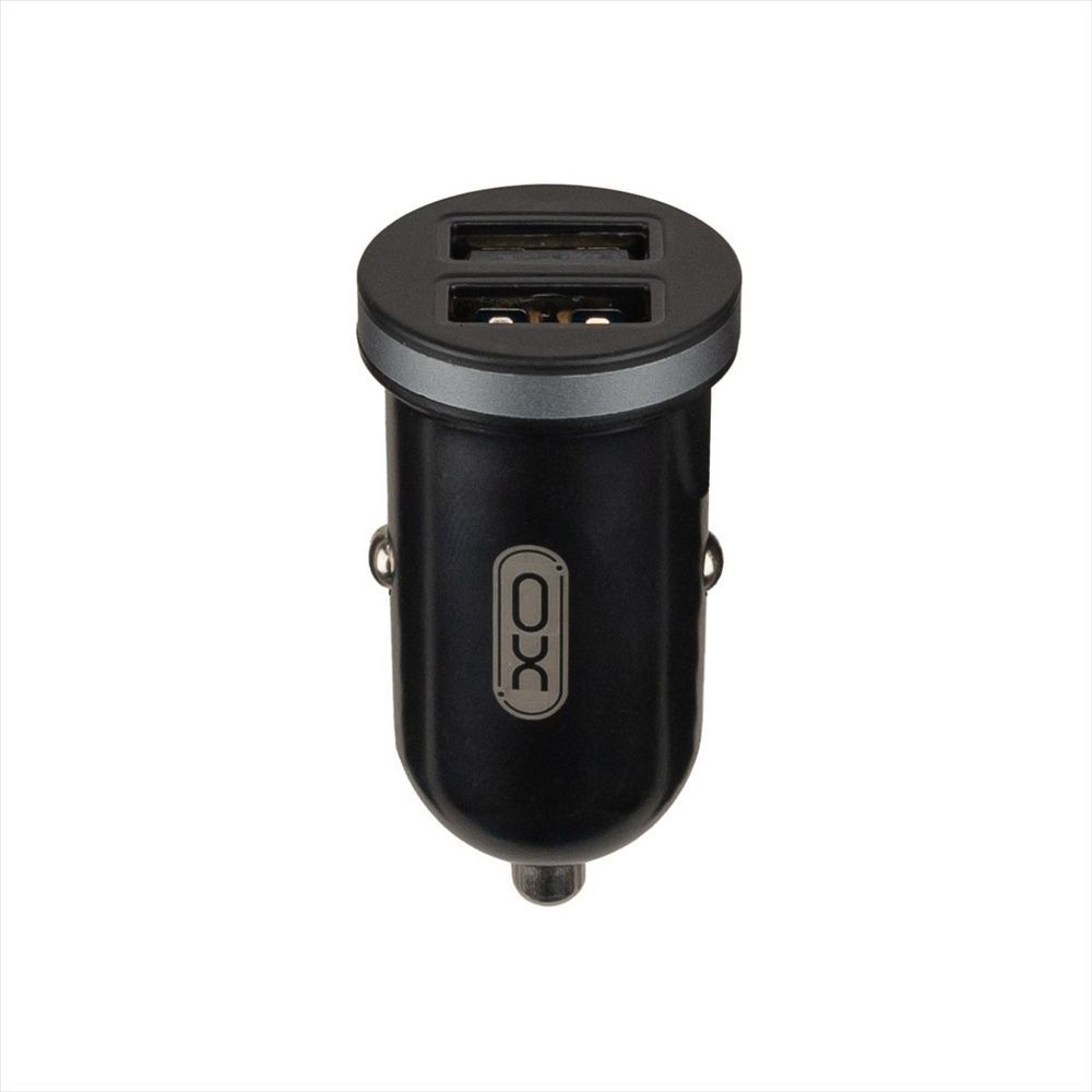 Автомобільний зарядний пристрій XO CC18 2.1A/2 USB Чорний (Black) 101585 фото