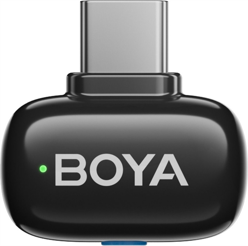 Мікрофон петличний бездротовий Boya mini-14 Чорний (Black) 216111 фото