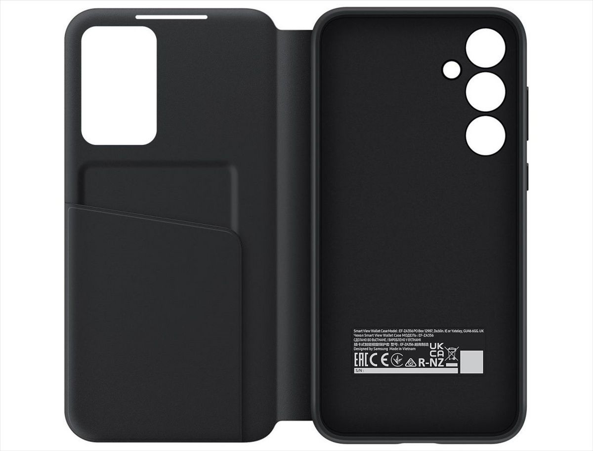 Чохол кейс для Samsung A55 Samsung Smart View Wallet Case Чорний (Black) 205558 фото