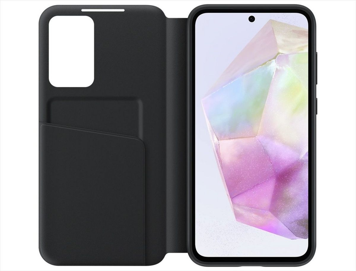 Чохол кейс для Samsung A55 Samsung Smart View Wallet Case Чорний (Black) 205558 фото
