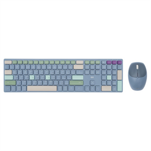 Клавіатура бездротова Fantech Go WK895 Silent Click + миша Синя (Blue) 147199 фото