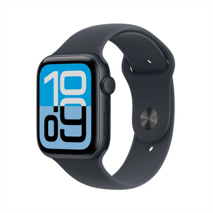 Смарт-годинник Apple Watch SE 3 GPS 44мм Midnight Aluminium Case with Sport Band - (MEHQ4RK/A) Чорний (Midnight) 176908 фото