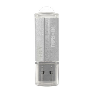 USB Флеш 8Gb Hi-Rali Corsair Series Срібна (Silver) 192224 фото