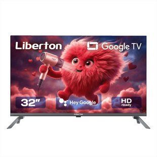 Телевізор Liberton LTV-32H07GT HD Сірий (Grey) 213376 фото