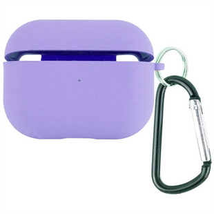 Чохол для навушників AirPods 4 Protection Case з мікрофіброю Фіолетовий (Lavander Purple) 193761 фото