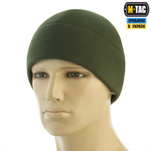 Шапка M-Tac Watch Cap Elite фліс (320г/м2) with Slimtex M Зелений (Army Olive) 221317 фото