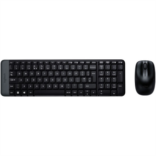 Клавіатура бездротова Logitech MK220 + миша Чорна (Black) 161096 фото
