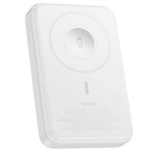 PowerBank 10000 mAh WIWU Wi-P061 22.5W+PD20W з БЗП+iWatch with cable Білий (White) 210508 фото